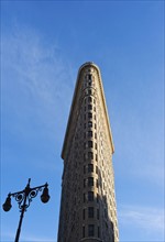 Flat iron building in New York City.