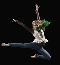 Female dancer performing lyrical dance. Photo : Mike Kemp