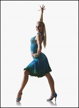 Female ballroom dancer. Photo : Mike Kemp