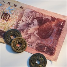 Chinese money.