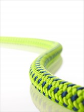 Green and blue rope. Photo : David Arky