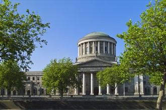 Four courts building in Dublin Ireland.