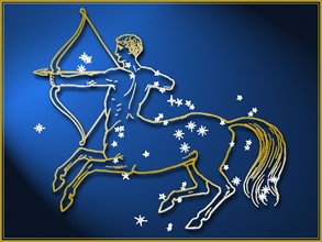 Sagittarius astrological sign.