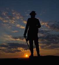 Statue at Gettysburg National Military Park. Photo. Daniel Grill