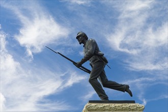Minnesota memorial at Gettysburg National Memorial Park.