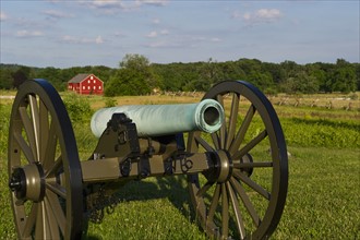 Cannon at Gettysburg National Military Park. Photo : Daniel Grill