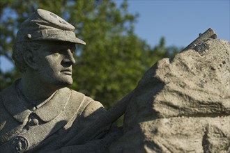Statue at Gettysburg National Military Park. Photo : Daniel Grill