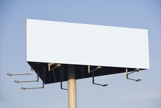 Blank billboard. Photo. fotog