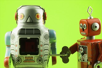 Toy robots. Photo : Antonio M. Rosario