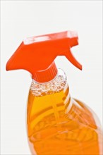 Cleaning product in spray bottle. Photo. Antonio M. Rosario