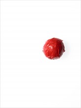 Ball of red tape. Photo. David Arky