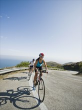 Cyclists road riding in Malibu. Photo. Erik Isakson