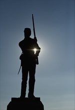 11th Pennsylvania infantry statue. Photo. Daniel Grill
