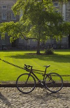 Bicycle in front of Trinity College.