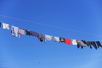USA, New York City, Laundry. Photo : fotog