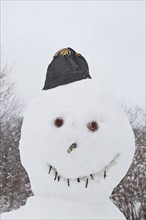 View of snowman. Photo : Johannes Kroemer