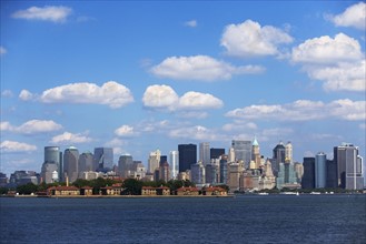 USA, New York State, New York City, Skyline of Lower Manhattan. Photo : fotog