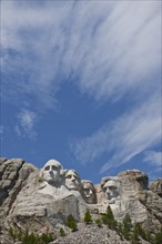 USA, South Dakota, Mount Rushmore National Memorial.