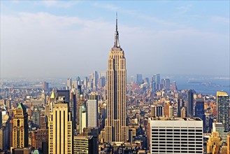 USA, New York State, New York City, Manhattan, Empire State Building. Photo : fotog