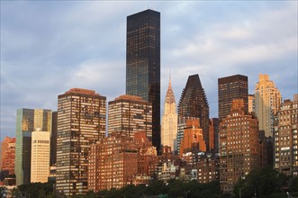USA, New York State, New York City, Manhattan skyline. Photo : fotog