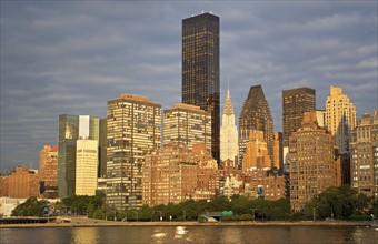 USA, New York State, New York City, Manhattan skyline. Photo : fotog