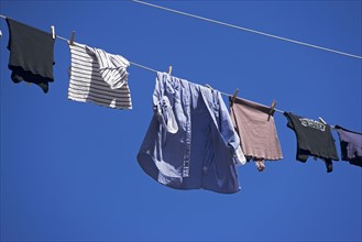 USA, New York City, Laundry. Photo : fotog