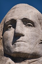 USA, South Dakota, George Washington on Mt Rushmore National Monument. Photo : Gary J Weathers