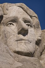 USA, South Dakota, Thomas Jefferson on Mt Rushmore National Monument. Photo : Gary J Weathers