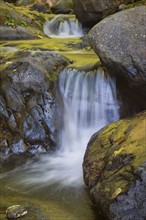 USA, Oregon, small waterfall. Photo : Gary J Weathers