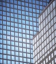 USA, New York City, skyscraper facade. Photo : fotog