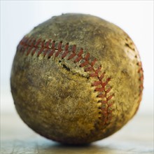 Antique baseball.