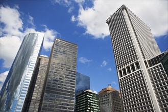 USA, New York City, Manhattan skyscrapers. Photo : fotog