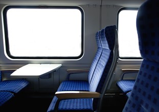 Interior of train. Photo : Johannes Kroemer