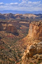 USA, Utah, Red Rock Cliffs. Photo : Gary Weathers