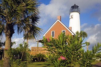 USA, Florida, Saint George Island, Cape St. George Lighthouse. Photo : Henryk Sadura
