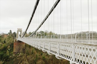 United Kingdom, Bristol, Cliffton Suspension Bridge.