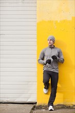 Portrait of man in workout wear. Photo : Take A Pix Media