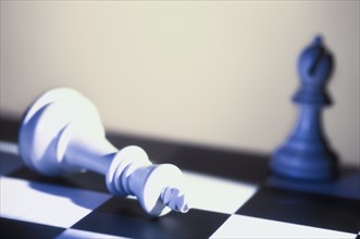 Pawn on chess board. Photo : Antonio M. Rosario