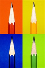 Close-up of multicolored pencils. Photo: Antonio M. Rosario