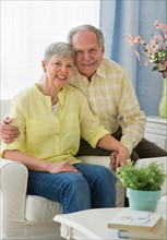 Portrait of senior couple.