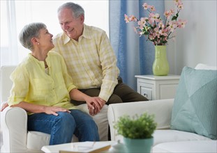 Portrait of senior couple.