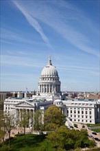 USA, Wisconsin, Madison, State Capitol Building. Photo : Henryk Sadura