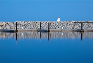 USA, Wisconsin, Milwaukee, Lake Michigan waterfront. Photo : Henryk Sadura