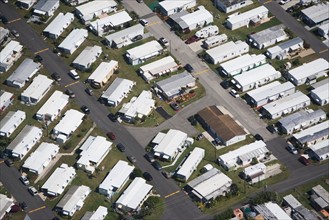 USA, Florida, Miami, Aerial view of suburban residential district . Photo : fotog