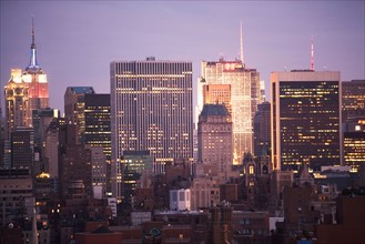 USA, New York State, New York City, City Skylines. Photo : fotog