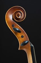 Violin head.