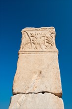 Turkey, Ephesus, Column.