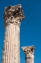 Turkey, Ephesus, Corinthian columns.
