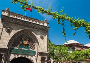 Turkey, Istanbul, Grand Bazaar entrance.