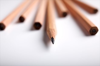 Studio shot of pencils. Photo : Winslow Productions